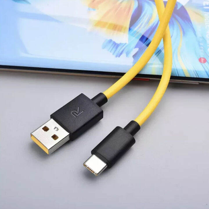 สายชาร์จrealme-usb-c-ของแท้-ช่องเสียบแบบtype-c-fast-charge-cable-รองรับเทคโนโลยีชาร์จด่วน-รับประกัน1ปี-by-gesus-store