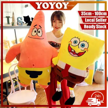 Spongebob Blind Box Toys Model Figurine Children's Building Block Toys  Anime Cartoon Cute Kids Toys Egg Twisting Blind Box Gift