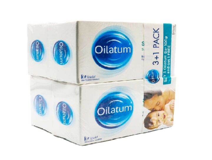Oilatum Baby Bar Cleanser Soap 3+1 Lazada PH