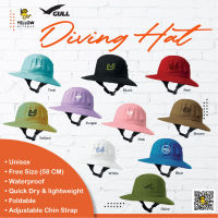 Gull Diving Hat (หมวกกันแดดแห้งเร็ว)(Brown)