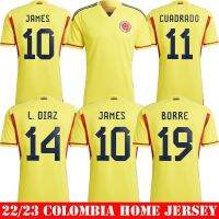 Ys2 เสื้อยืดลําลอง แขนสั้น พิมพ์ลายฟุตบอล World Cup Colombia Diaz Cuadrado Borre James Player Version SY2 22-23 สําหรับผู้ชาย