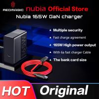 เครื่องชาร์จ Gan Nubia 165W 165W สายเคเบิลที่ชาร์จเร็วอะแดปเตอร์ไฟฟ้าพร้อม6A วันที่