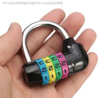 Safety Lock Resettab 4 Digit Number Code Password Combination Padlock Security Password Gym Padlock