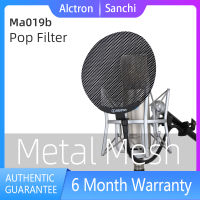 Alctron Ma019bใหม่หน้าจอโลหะMiniฟิลเตอร์ป็อปสำหรับไมโครโฟน