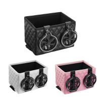 Car Armrest Storage Box Cup Holder Multi-function Armrest Organizers for Phone Tissue Car Interior Storage Cup Drink Holder