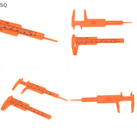 SQ Stationery [Flash Sale] ใหม่1PC มินิไม้บรรทัดพลาสติกเลื่อน80mm vernier caliper Gauge เครื่องมือวัด