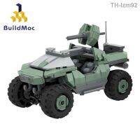 ? ของเล่นทางปัญญา ชุดความคิดสร้างสรรค์คลาสสิก Halo War Vehicle Jupiter Chariot ประกอบ Building Block Toy MOC-32633