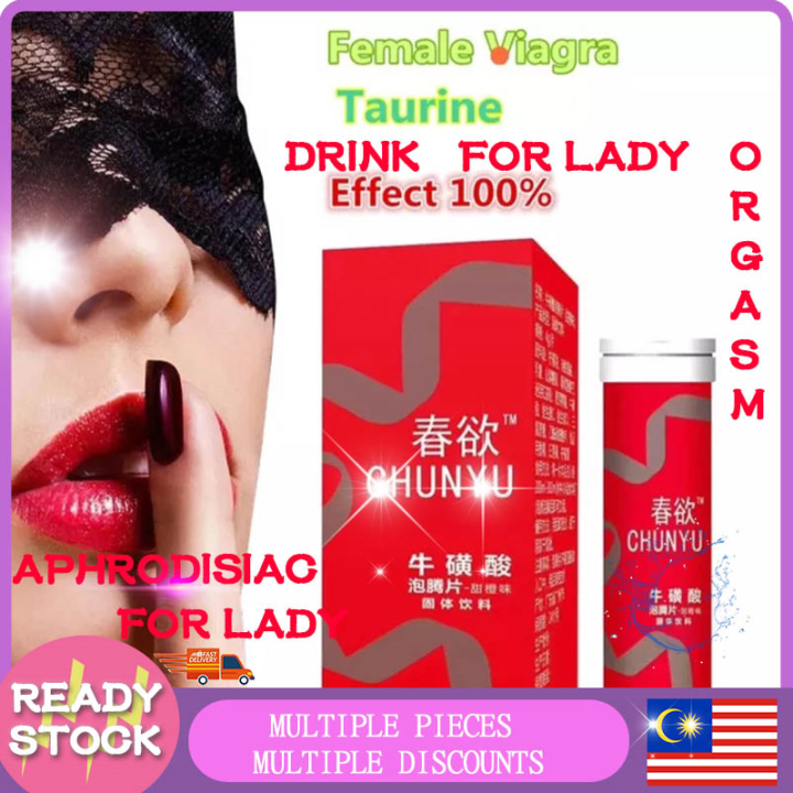 【READY STOCK】Women Orgasm Capsules Pheromone Enhancement Effervescent