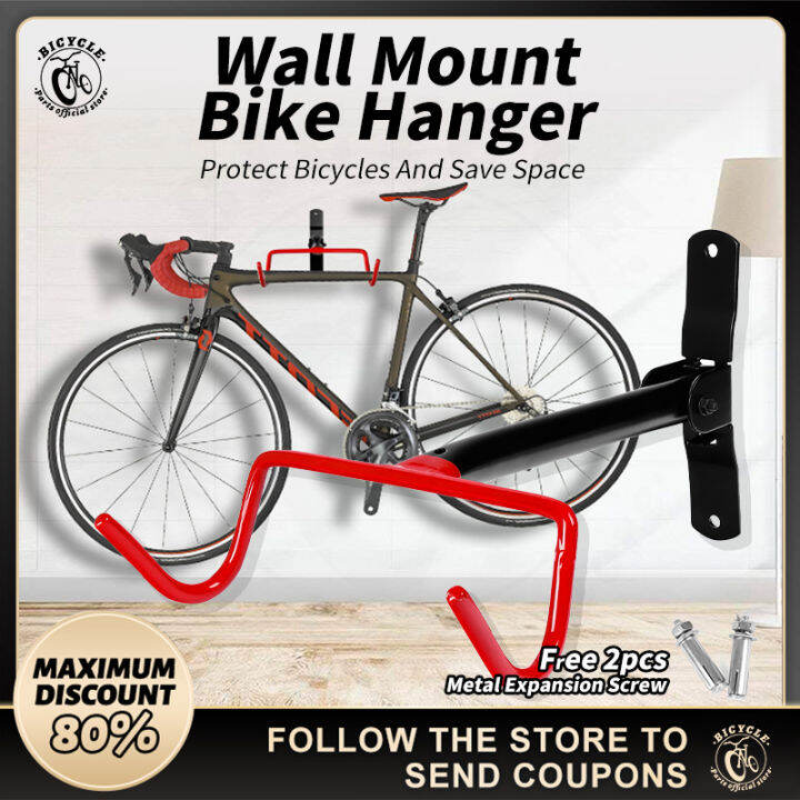 Bike Hanger Wall Mount Heavy Duty Bike Rack Wall Mount MTB Hook Display