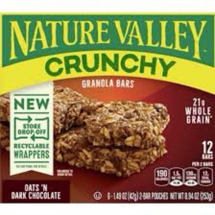 Nature Valley Granola Bar USA 42g Lazada PH