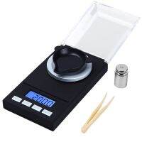 0.001g Precision Pocket Scale Digital Electronic Gold Jewelry Carat Diamond Balance Mini Mg Scales Portable Weighing Luggage Scales