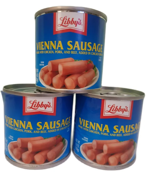 Libbys Vienna Sausage - Fully Cooked Made with Chicken, Pork ...