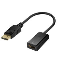 เครื่องฉาย DP ตัวผู้เป็น HDMI สำหรับตัวแปลงสำหรับ HDTV สายเคเบิลอะแดปเตอร์ที่เข้ากันได้กับตัวเมีย