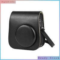 กระเป๋าครอบที่เก็บของแบบพกพาได้สำหรับเดินทางเคสป้องกันกล้องพร้อมสายรัดปรับระดับได้แบบถอดได้ใช้ได้กับกล้อง Instax Mini 11ทันที