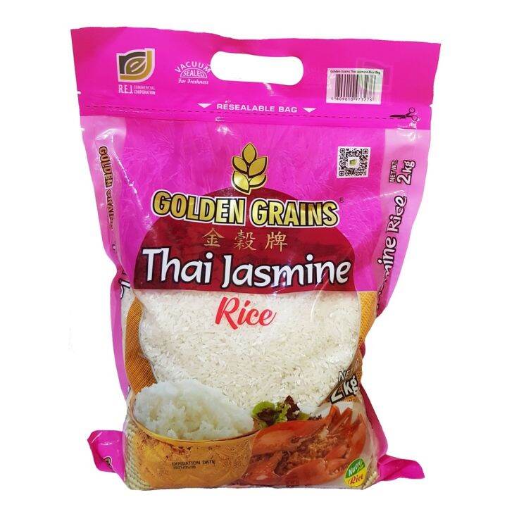 Golden Grains Thai Jasmine Rice 2kg Lazada PH