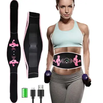 Muscle Toner ABS Training Workout Belt Body Abdominal Toning Gear Waist  Trimmer Ab Workouts Intelligent Portable Fitness Apparatus for Men Women
