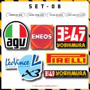 Tem Dán Xe Máy Logo Các Chủ Đề LG08 - Hình Dán Sticker Trang Trí Xe Máy