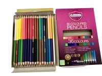 MASTER ART ดินสอสีไม้ 2 หัว 36 สี มาสเตอร์อาร์ต Premium grade พร้อมกบเหลาดินสอ