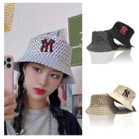 หมวกบักเก็ต NYใส่ได้สองด้านแบบใหม่ เวอร์ชั่นเกาหลี  คุณภาพ 100% หมวก bucket hat ขนาดฟรีไซส์ สินค้าพร้องส่งทั่วไทย