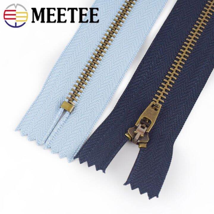 meetee-10pcs-10-13-15-18cm-4-close-end-metal-zipper-pants-bags-pocket-auto-lock-decor-zip-diy-garment-sewing-accessories-za025-door-hardware-locks-fa