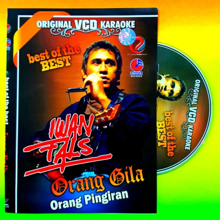 Kaset Vcd Dvd Original Karaoke Video Musik Album Pop Indo Lagu Iwan Fals Terlaris Terpopuler