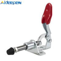 Aideepen Push-Pull Clamp Clamp GH 301A กรอบทดสอบอุปกรณ์เสริมการประมวลผล Push Clamp Quick Positioning Clamp เหมาะสำหรับจับวัสดุส่วนใหญ่เช่นกระดาษ/โลหะ/พลาสติก/ไม้