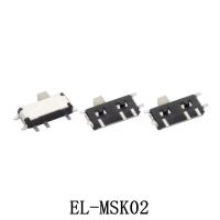 20PCS 7 Pin Mini Slide Switch On-OFF 2Position Micro Slide Toggle Switch 1P2T H 1.5MM Miniature Horizontal Slide Switch SMD