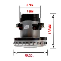 ทองแดงทั้งหมด220โวลต์1400วัตต์เครื่องดูดฝุ่นมอเตอร์สำหรับ Karcher WD3.200 NT381 NT902 NT702เครื่องดูดฝุ่นเปลี่ยนมอเตอร์