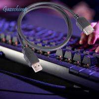 Gazechimp USB 2.0สายพ่วงที่เสียบยูเอสบีพร้อมกันสองอันสายส่งข้อมูลพอร์ต USB สำหรับฮาร์ดดิสก์