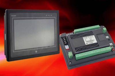 All-In-One HMI PLC Integrated 4.3นิ้ว Touch Screen สำหรับ Mitsubishi FX หรือ Delta,รีเลย์ทรานซิสเตอร์ og NTC TC อุปกรณ์เสริม