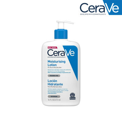 CERAVE Moisturising Lotion มอยเจอร์ไรเซอร์ โลชั่นบำรุงผิว เนื้อบางเบา 473 มล. จำนวน 1 ชิ้น