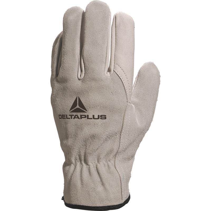 12 Pairs Delta Plus Venitex DC103 Cowhide Canadian Rigger Safety Gloves Docker 