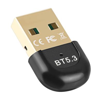 USB ดองเกิ้ลอะแดปเตอร์3Mbps ระบบเครื่องรับสัญญาณเสียงเกื้อหนุนหน้าต่าง7/Win8.1/Win10/11สำหรับคอมพิวเตอร์ตั้งโต๊ะเมาส์ไร้สาย5.3ที่รองรับบลูทูธ