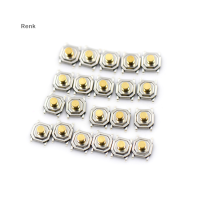 Renk 20pcs 4x4x3mm Micro กันน้ำทองแดงสัมผัส TACT TOUCH PUSH button SWITCH