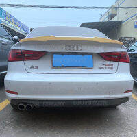 สำหรับ A3 S3 8โวลต์วัสดุพลาสติก ABS ด้านหลัง Trunk ลิปสปอยเลอร์ปีกสำหรับออดี้ A3 S3 8โวลต์ซีดาน2014-2019