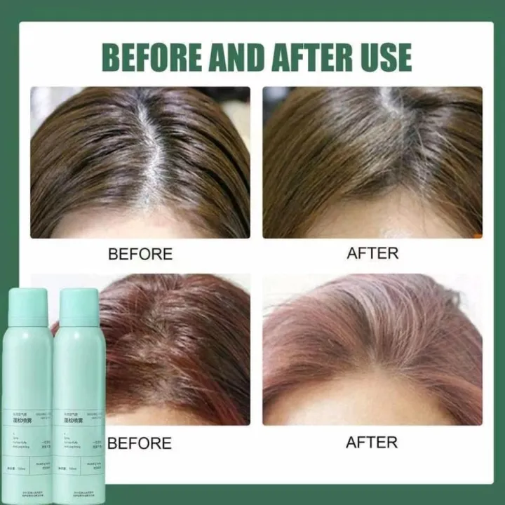 Dry Wash Hair Spray Washing Free Shampoo Instant Smooth Refreshing No