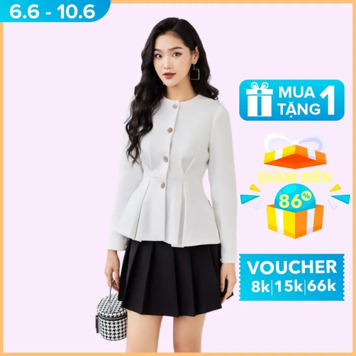 Áo sơ mi nữ dài tay cổ tròn 20AGAIN, thiết kế dáng peplum thanh lịch, chất liệu cao cấp ASA1919 – 20AGAIN , SKU-1701252245_VNAMZ-7560253077 – lazada.vn 🛒Top1Shop🛒 🇻🇳 Top1Vietnam 🇻🇳 🛍🛒 🇻🇳🇻🇳🇻🇳🛍🛒