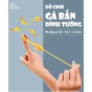 Gà bay dính tường , đồ chơi gà bay vui nhộn