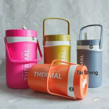 FEIJIAN Thermal Lunch Box Portable Stainless Steel Thermos Multi-layer 2L  Food Container Large Capacity Insulated Food Box