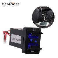 【Aishang electronic】เครื่องชาร์จ HeroriderUSBCharger2.1AAdapterFor TOYOTA USB สำหรับ Ipad Samsung