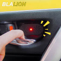 BLALION 1/2pcs LED รถเปิดประตูไฟเตือน USB ชาร์จ Magnetic Sensor Anti-collision Flash โคมไฟสัญญาณอัตโนมัติอุปกรณ์เสริม-Aluere