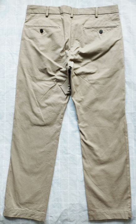 uniqlo-smart-ankle-pantsกางเกงยูนิโคล่ผู้ชาย-ยูนิโคลกางเกงผ้าชิโน-ไซส์-m-30-31-ของแท้-สภาพเหมือนใหม่-ไม่ผ่านการใช้งาน