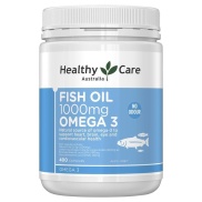 Dầu cá Omega3 Healthy Care 1000mg lọ 200 viên Úc