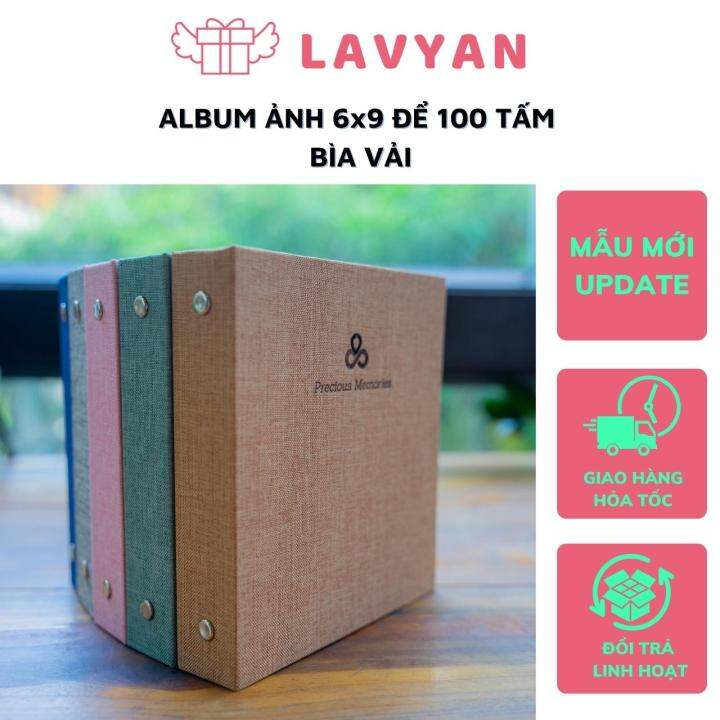 Album đựng ảnh 6x9 bìa vải vintage binder card: Album đựng ảnh 6x9 bìa vải vintage binder card sẽ làm bạn phải ngất ngây với thiết kế độc đáo và tinh tế. Với chất liệu vải cao cấp và thiết kế vintage sang trọng, album sẽ giúp bạn bảo quản và giữ gìn các kỷ niệm đáng nhớ của mình. Đặc biệt, với tính năng binder card, bạn có thể tự tạo thêm các trang để định vị những bức ảnh yêu thích của mình.