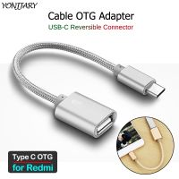 USB-C OTG Adapter Cable for Xiaomi Redmi Note 11S 10S 9S 9T 8T 7 8 9 10 11 Pro Type C USB OTG Cable Converter for Redmi 8 9 10