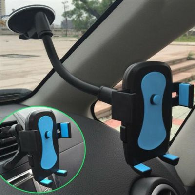 NEW Car Phone Holder Bracket Mount Cup Holder Universal Car Mount Mobile Suction Windshield Phone Locking Car-Accessories