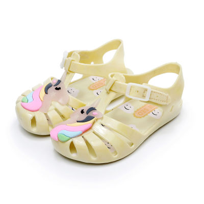 Kids Sandals Toddler Unicorn New Summer Mini Shoes Little Girls Sandals Jelly Shoes Girls Casual Sandal Beach Slippers for Kid