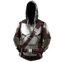 [COD] 2020 new product Wars Mandalorian anime sweater cosplay hooded pullover