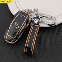 ∏✹ For Tesla Car Key Case Smart Remote Key Cover Model 3 S X Y TPU Full Surround Shell Accessories