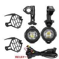 Upgrade Brighter Lamp 40W 6000K For BMW R1200GS F800GS F700GS F650 K1600 Motorcycle Fog Light Auxiliary Lights